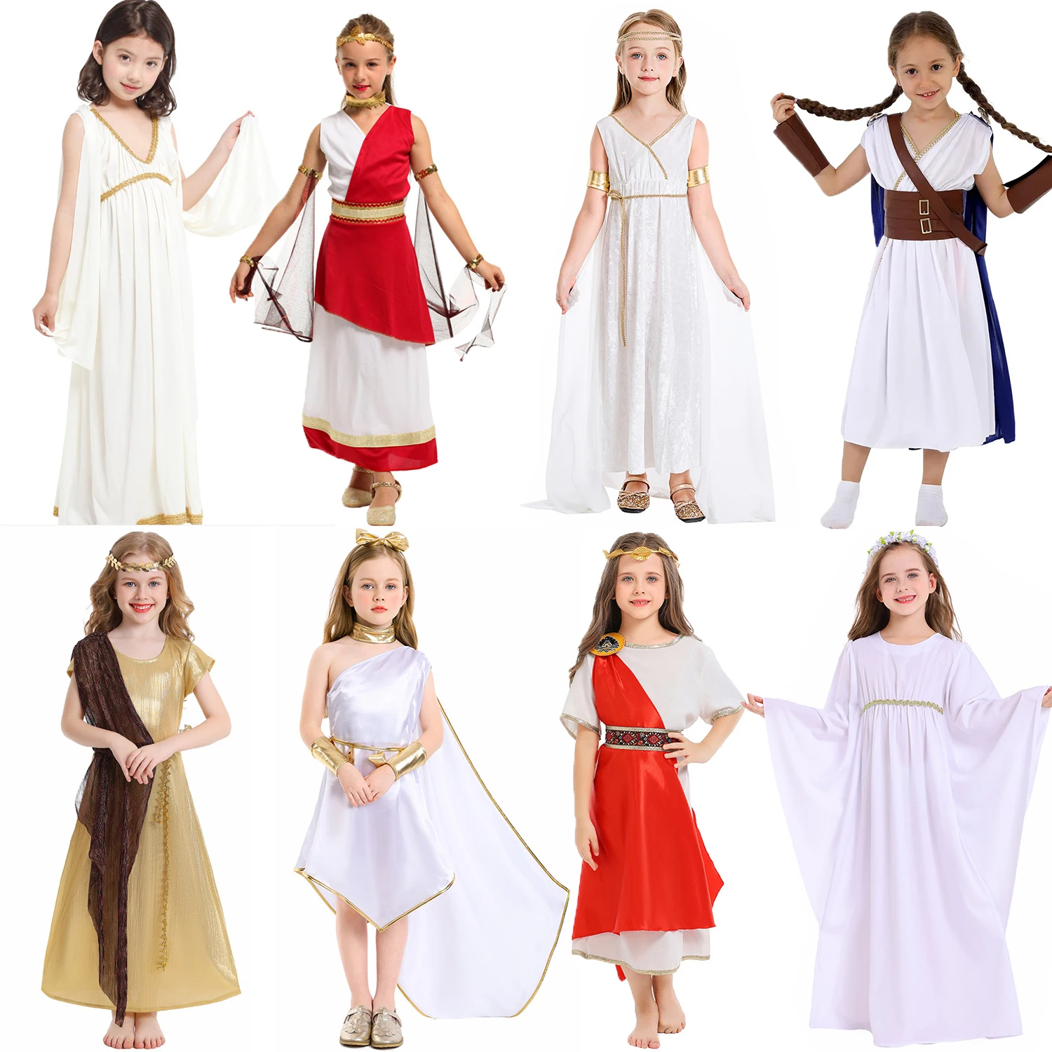 Umorden Ancient Greek Goddess Costume Venus Athena Cosplay for Girls Children Tween Book Week Halloween Fancy Dress
Umorden Ancient Greek Goddess Costume Venus Athena Cosplay for Girls Children Tween Book Week Halloween Fancy Dress