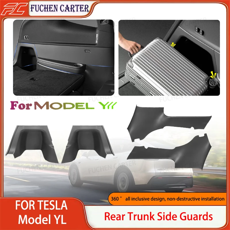 Для Tesla New Model YL 2026: Защитный коврик из TPE для боковых стенок заднего багажника, полный комплект защиты от грязи, аксессуары для автомобиля
Для Tesla New Model YL 2026: Защитный коврик из TPE для боковых стенок заднего багажника, полный комплект защиты от грязи, аксессуары для автомобиля