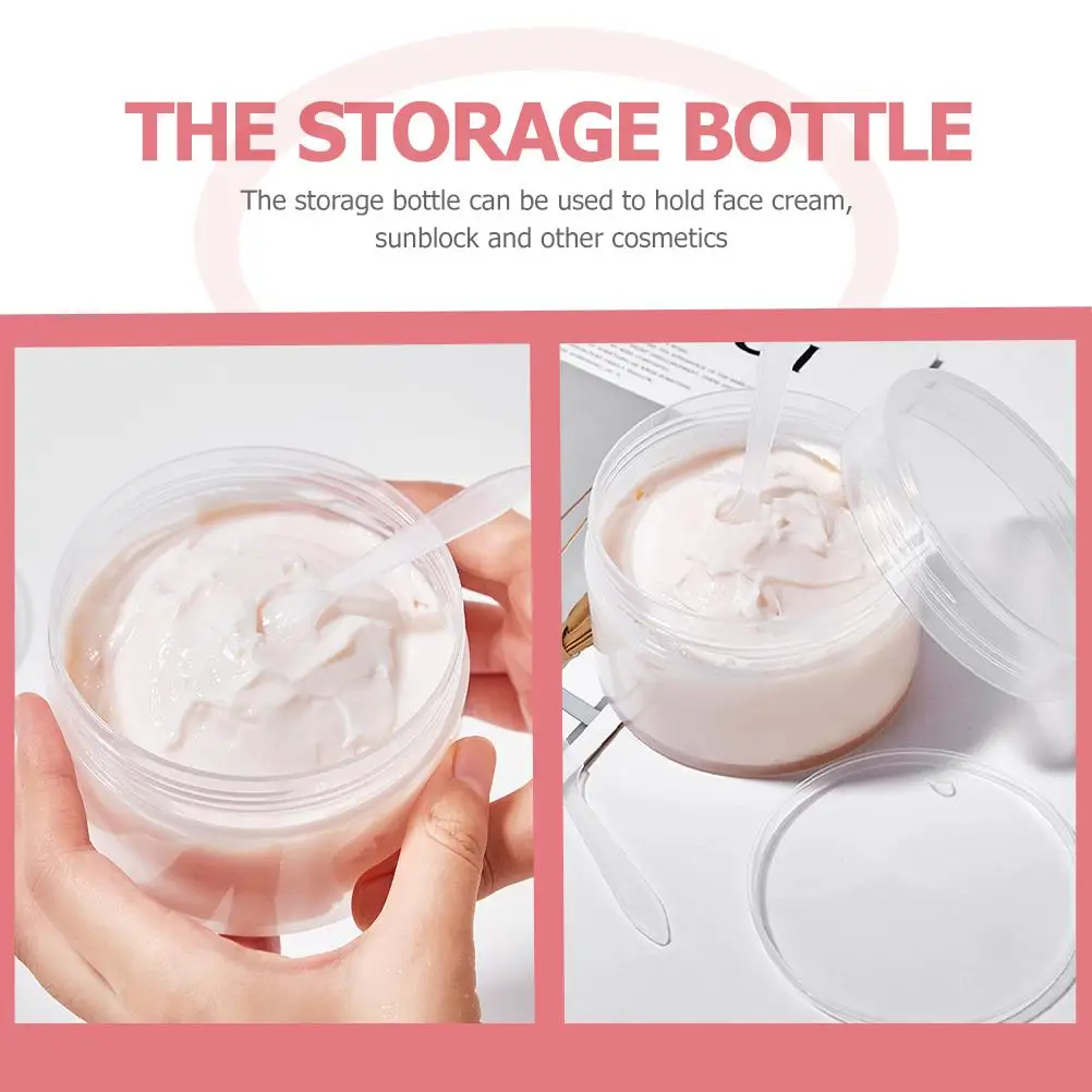 3 Sets Refillable Bottles Toiletry Clear Cream Storage Travel Containers Portable Size Lightweight Practical Use High Class
3 Sets Refillable Bottles Toiletry Clear Cream Storage Travel Containers Portable Size Lightweight Practical Use High Class