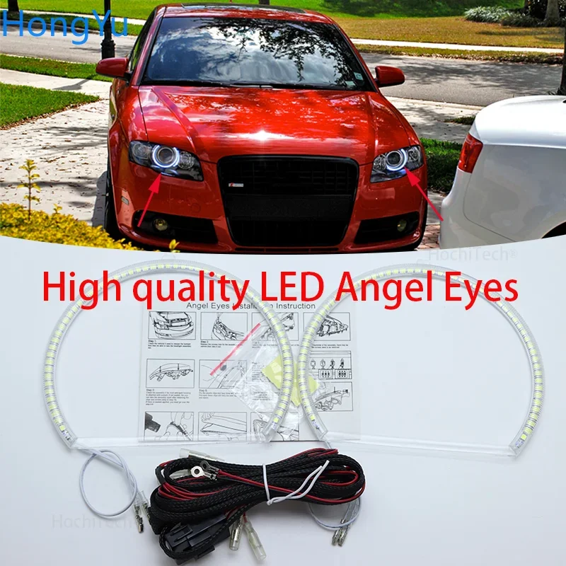 Отличные ультра яркие Smd светодиодные кольца Angel Eyes для Audi A4 S4 RS4 2005 2006 2007 2008 2009
Отличные ультра яркие Smd светодиодные кольца Angel Eyes для Audi A4 S4 RS4 2005 2006 2007 2008 2009