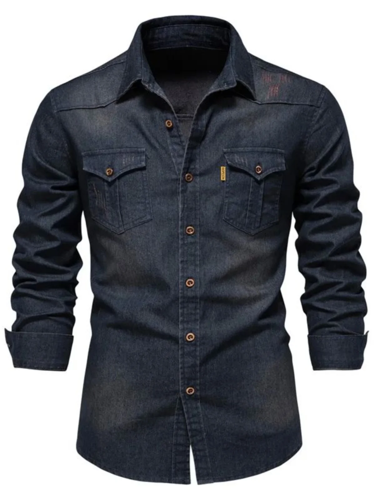 Men's Pure Color Denim Long Sve irt No Ironing Required Loose Fit Casual irt for Autumn Season European And American S...
Men's Pure Color Denim Long Sve irt No Ironing Required Loose Fit Casual irt for Autumn Season European And American S...
