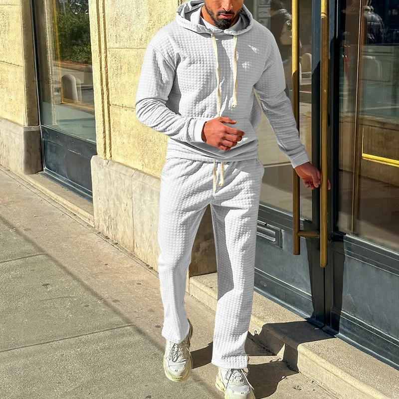 2026 Autumn Mens Suits Jacquard Hooded Sweater Casual Sports Set Mens
2026 Autumn Mens Suits Jacquard Hooded Sweater Casual Sports Set Mens