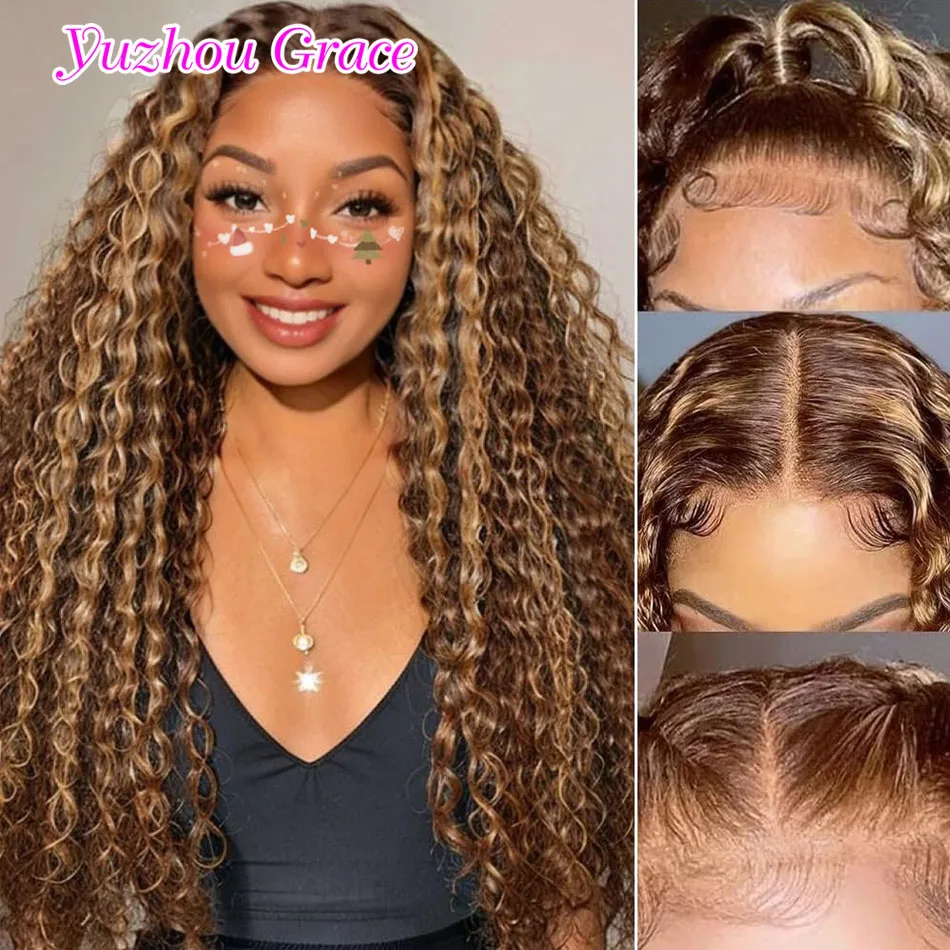 4/27 Blonde Highlight Wig 13x6 HD Lace Frontal Wig Deep Wave Glueless Wig 360 Full Lace Frontal Wigs Human Hair Yuzhou Grace
4/27 Blonde Highlight Wig 13x6 HD Lace Frontal Wig Deep Wave Glueless Wig 360 Full Lace Frontal Wigs Human Hair Yuzhou Grace