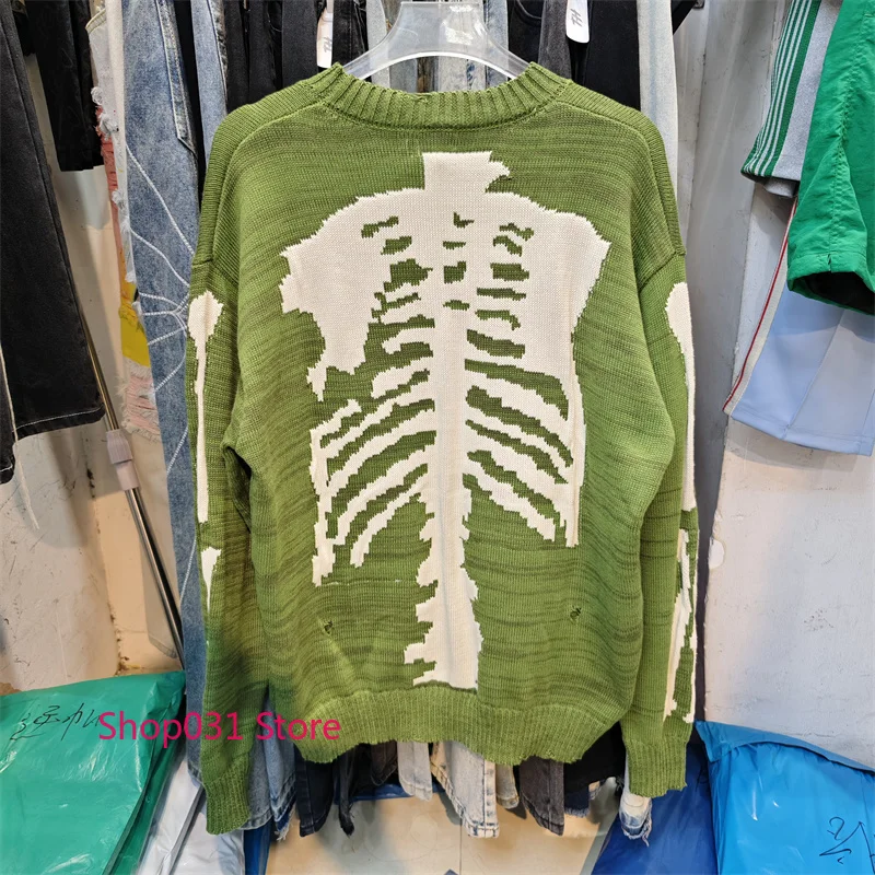 Унисекс вязаный свитер с костяным дизайном, уличная одежда большого размера, осенне-зимний теплый пуловер, повседневные топы
Унисекс вязаный свитер с костяным дизайном, уличная одежда большого размера, осенне-зимний теплый пуловер, повседневные топы
