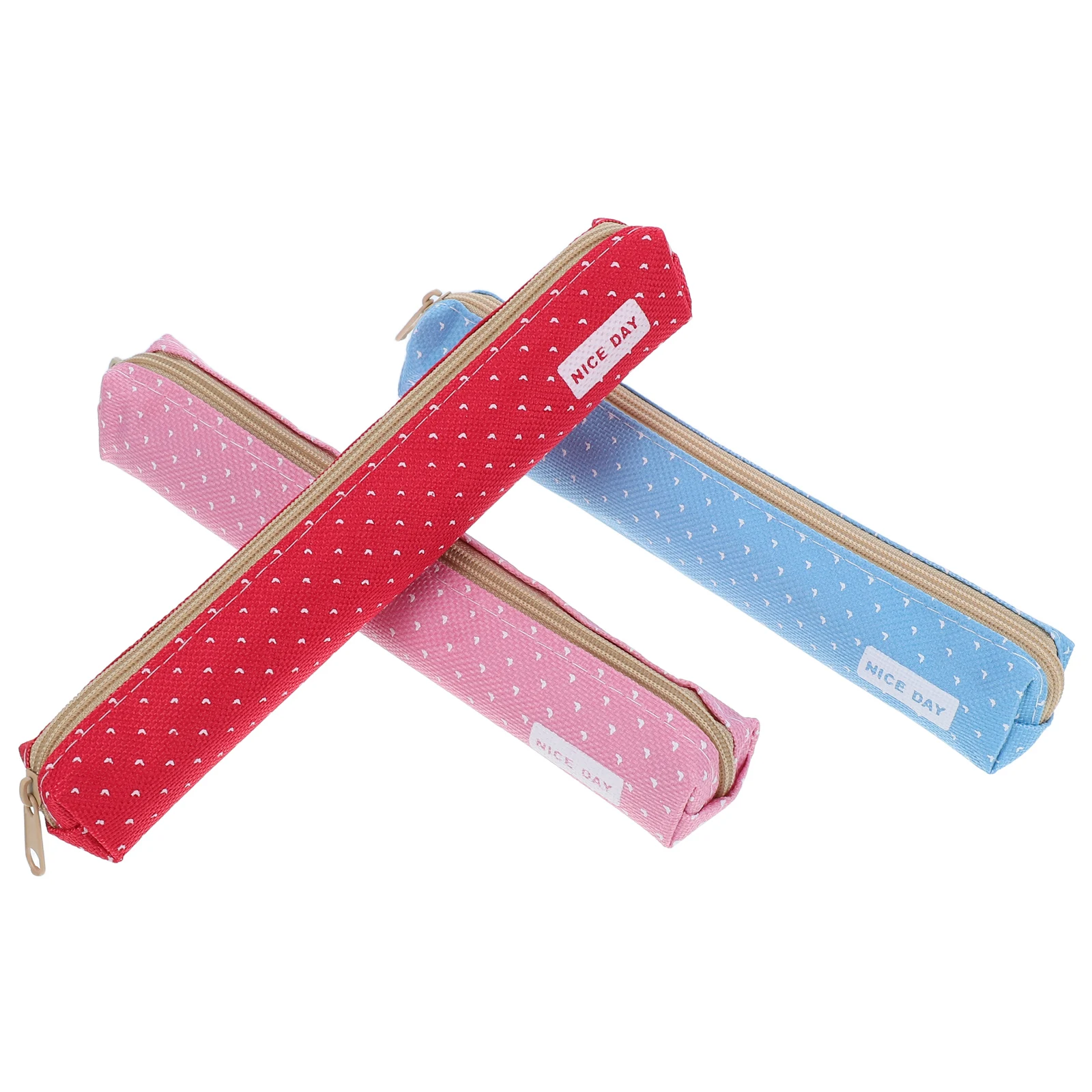 3pcs Color Pen Small Pencil Case Pouch Bag Canvas Pencil Case Cute Kids Small Storage Stationery Organizer Travel Desk
3pcs Color Pen Small Pencil Case Pouch Bag Canvas Pencil Case Cute Kids Small Storage Stationery Organizer Travel Desk