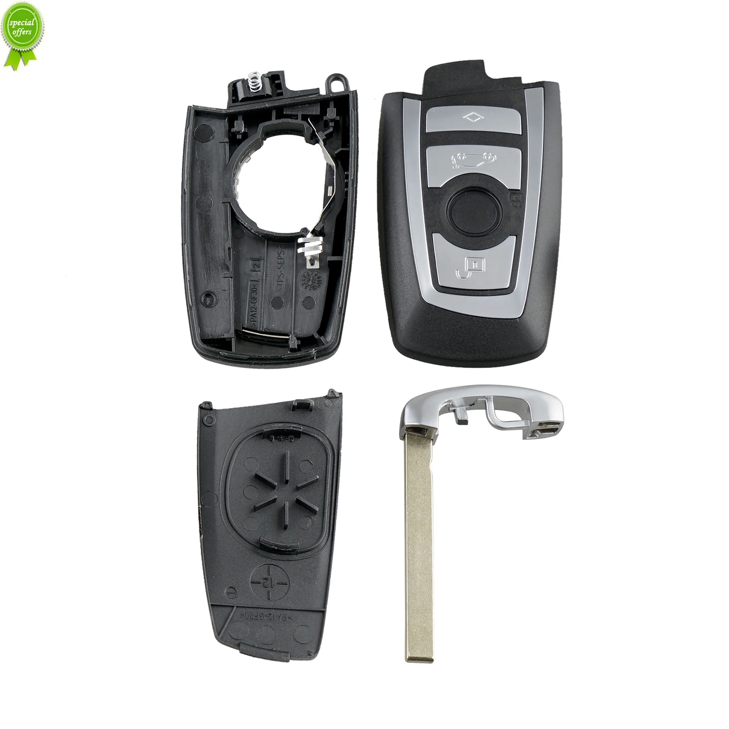 B03 4 Buttons Smart Remote Key Case Shell For BMW5 7 Series with Emergency Blade Keyless Entry Fob Car-Styling Alarm Cover
B03 4 Buttons Smart Remote Key Case Shell For BMW5 7 Series with Emergency Blade Keyless Entry Fob Car-Styling Alarm Cover