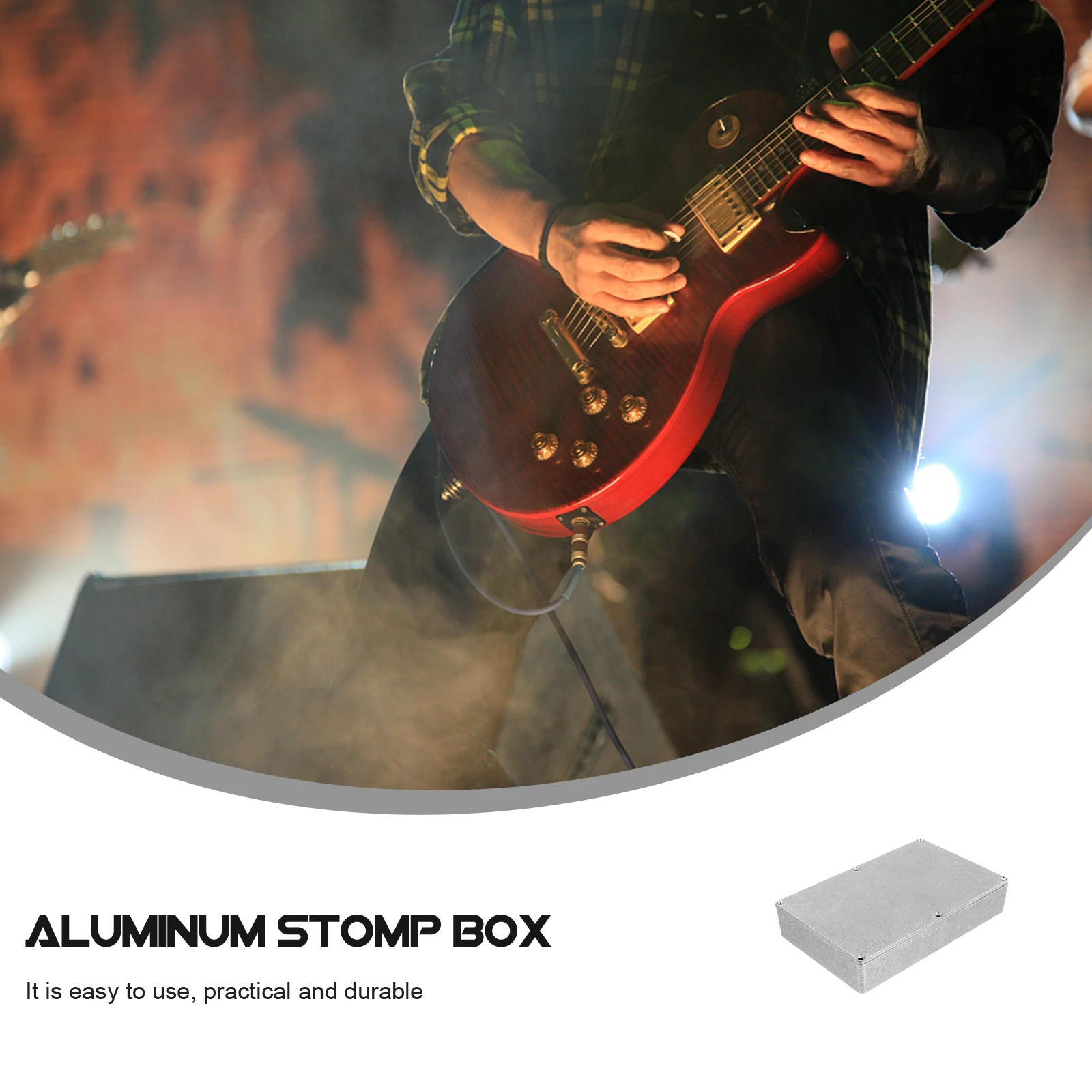 Diecast Box Guitar Effect Pedal Case Replacement Durable Aluminium Box For Guitar Effect Case Silver High Quality
Diecast Box Guitar Effect Pedal Case Replacement Durable Aluminium Box For Guitar Effect Case Silver High Quality