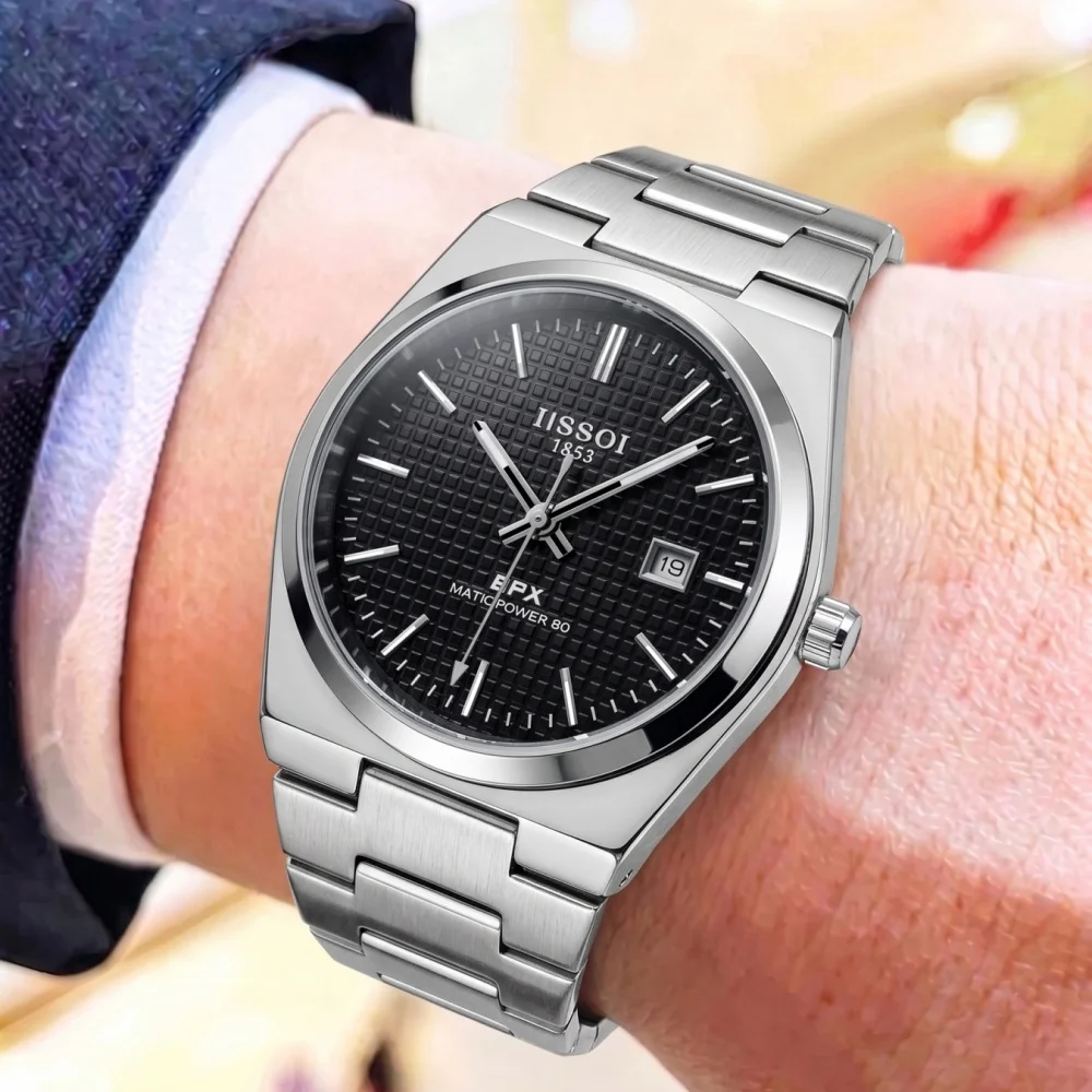 Popular Men's Waterproof Quartz Watch with Butterfly Clasp Stainless Steel Strap, Black Mesh Dial, Calendar, Waterproof Men's Watch, Business Workplace Simple Versatile Trendy Men's Watch Gift
Popular Men's Waterproof Quartz Watch with Butterfly Clasp Stainless Steel Strap, Black Mesh Dial, Calendar, Waterproof Men's Watch, Business Workplace Simple Versatile Trendy Men's Watch Gift