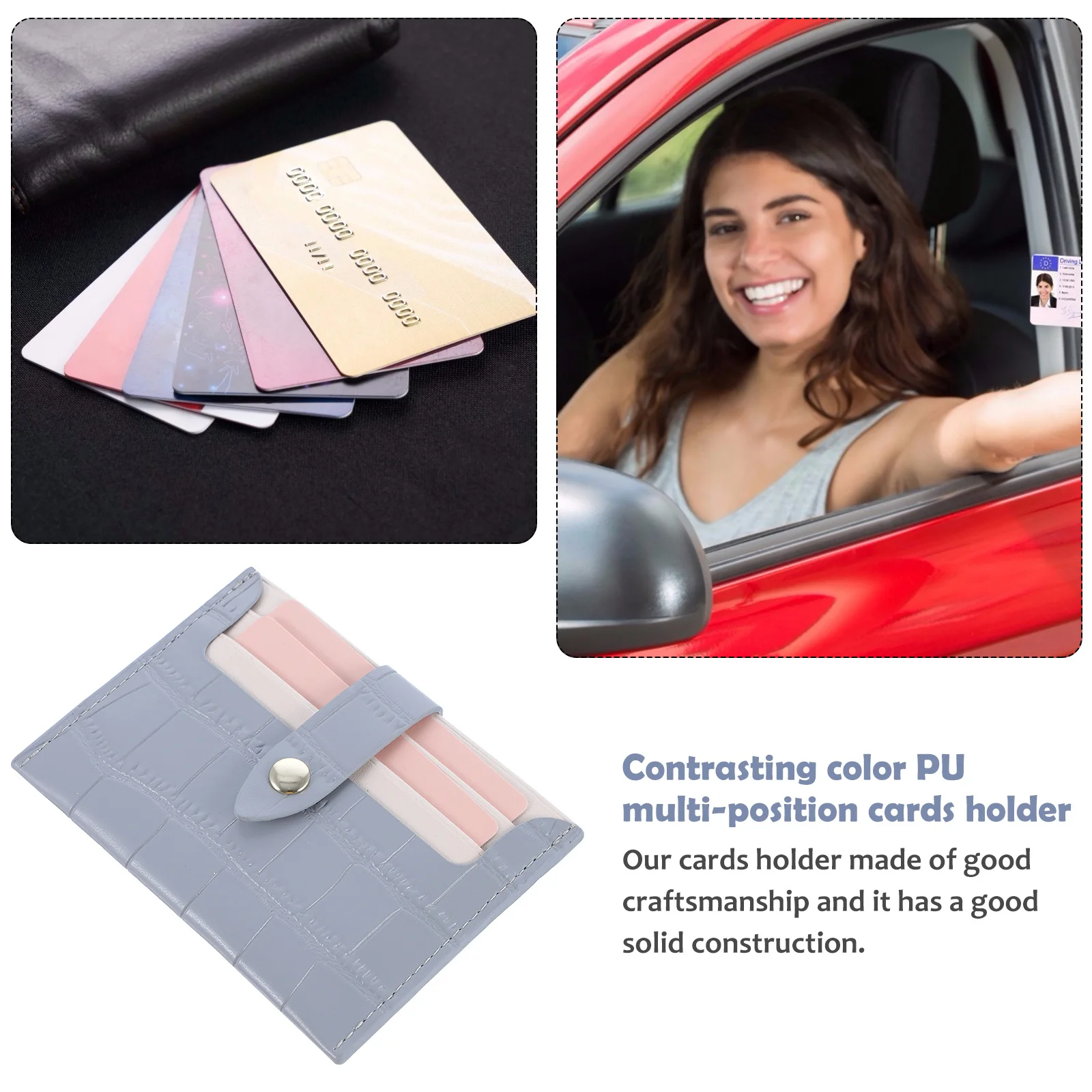 1Pcs Multi Card Slot Holder Premium PU Id Cards Sleeve Protector Stylish Travel Organizer PU Cards Holders
1Pcs Multi Card Slot Holder Premium PU Id Cards Sleeve Protector Stylish Travel Organizer PU Cards Holders