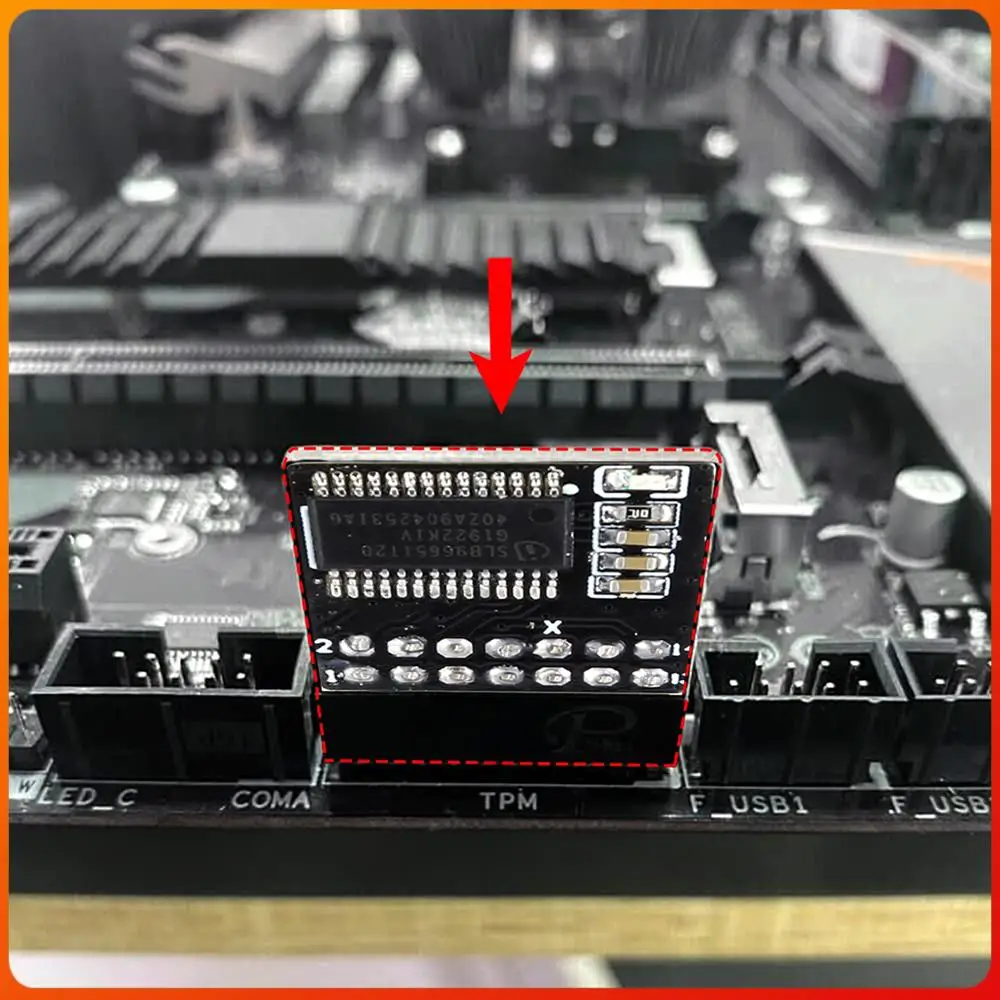 TPM 2.0 Cryptography Module Encrypted Information Board Remote Card Encrypted Protection Module for ASUS/MSI/ASRock
TPM 2.0 Cryptography Module Encrypted Information Board Remote Card Encrypted Protection Module for ASUS/MSI/ASRock