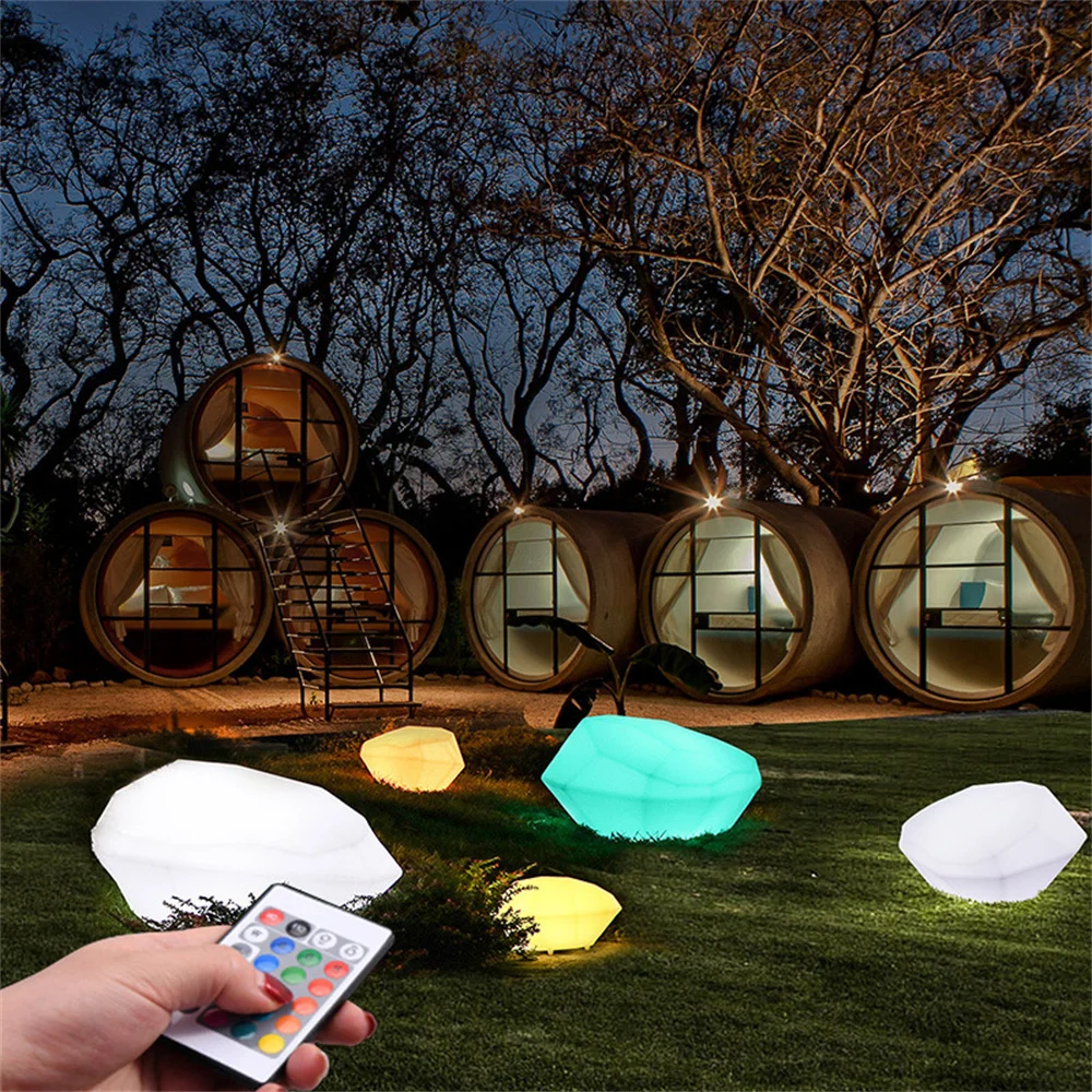 Stone Shape Landscape Light USB Chagre Outdoor Glow Stone Lamp Waterproof RGB Garden Decor Light with Remote Lawn Yard Lighting
Stone Shape Landscape Light USB Chagre Outdoor Glow Stone Lamp Waterproof RGB Garden Decor Light with Remote Lawn Yard Lighting