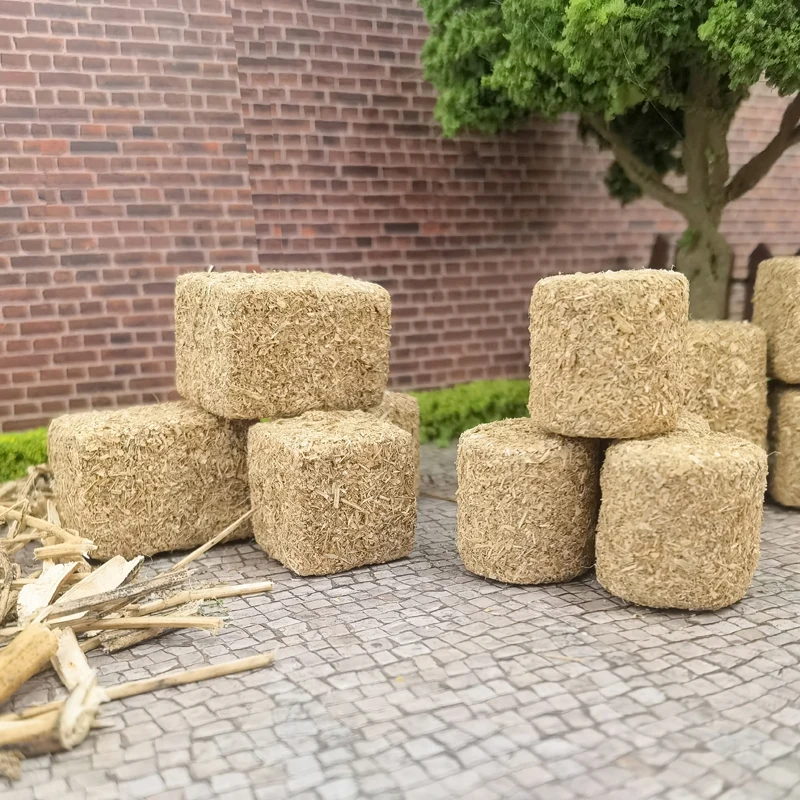 2-20pcs Model Haystack Square Round Fake Straw Blocks Hay Bale Dollhouse Miniature Scene Model Farm Garden Decor Craft PhotoProp
2-20pcs Model Haystack Square Round Fake Straw Blocks Hay Bale Dollhouse Miniature Scene Model Farm Garden Decor Craft PhotoProp