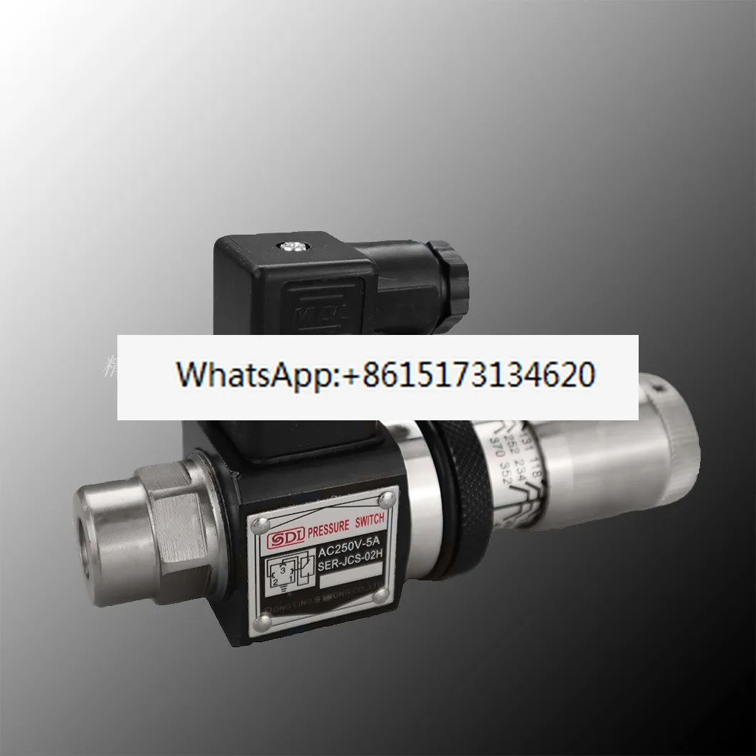 Pressure Relay Pressure Switch Adjustable SER AC250V-5A JCS-02N02H Hydraulic Components
Pressure Relay Pressure Switch Adjustable SER AC250V-5A JCS-02N02H Hydraulic Components