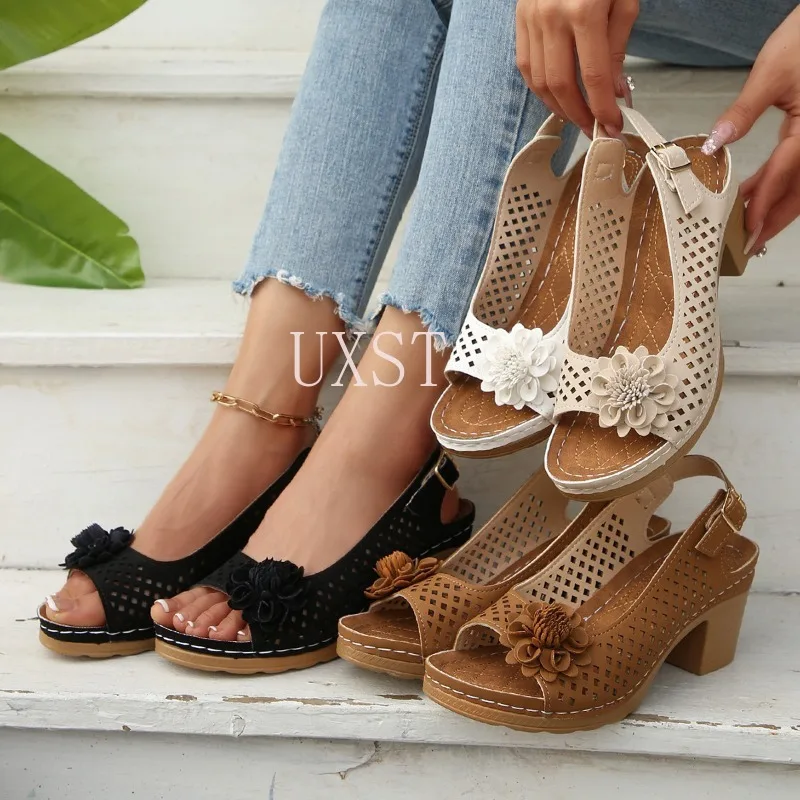 Сандалии на высоком каблуке, женские летние сандалии с вырезами на подтяжках, женские модные сандалии больших размеров на толстом каблуке 2025, большие размеры
Сандалии на высоком каблуке, женские летние сандалии с вырезами на подтяжках, женские модные сандалии больших размеров на толстом каблуке 2025, большие размеры