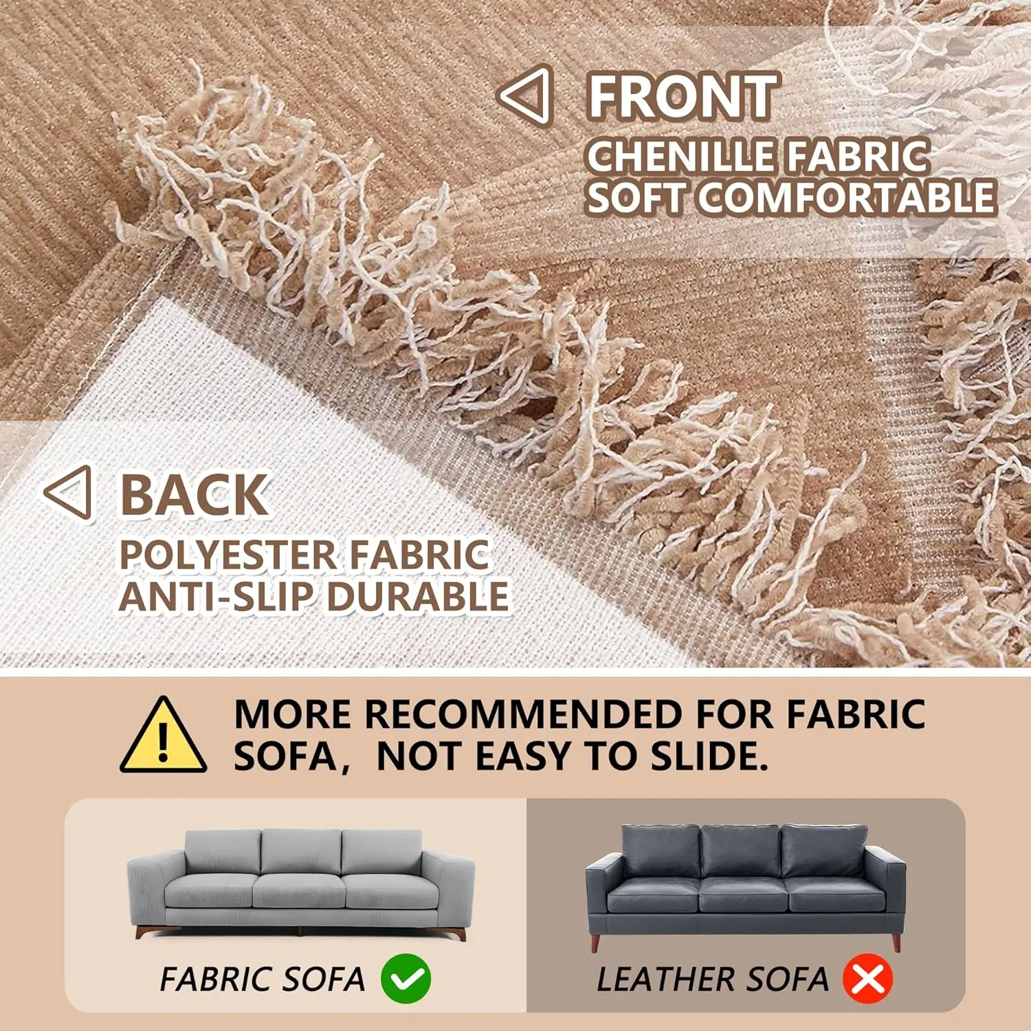 Meetsky Couch Cover For Dogs Cats Washable Couch Cover For 2 Cushion Couch Sofa, Sectional Sofa Slipcover Furniture Protector
Meetsky Couch Cover For Dogs Cats Washable Couch Cover For 2 Cushion Couch Sofa, Sectional Sofa Slipcover Furniture Protector