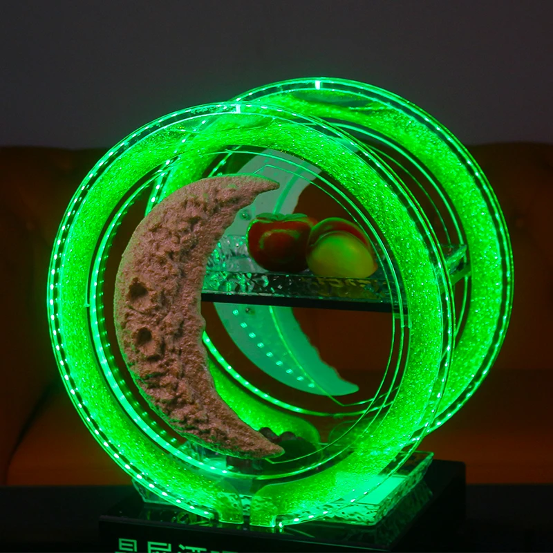 LED Luminous Moon Shaped Fruit Plate Rack Double Layer Multi Color Snack Tray for Bar KTV - Multi Functional Bar Accessories
LED Luminous Moon Shaped Fruit Plate Rack Double Layer Multi Color Snack Tray for Bar KTV - Multi Functional Bar Accessories