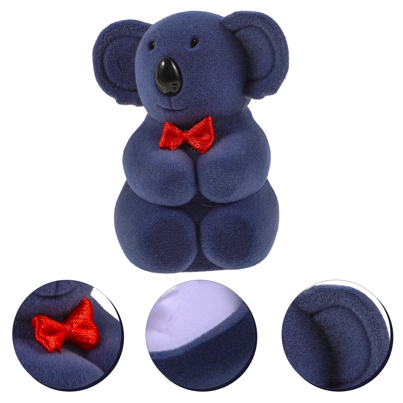 Koala-Shaped Ring Box Jewelry Storage Case For Proposal Engagement Wedding Small Gift Box Bridal Shower Ring Holder Organizer
Koala-Shaped Ring Box Jewelry Storage Case For Proposal Engagement Wedding Small Gift Box Bridal Shower Ring Holder Organizer