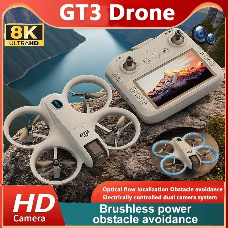 GT3 MAX GPS Дрон 8K Аэрофотография HD Оптическое позиционирование потока Предотвращение препятствий Бесщеточный двигатель Мощность 5G WIFI БПЛА RC 3000
GT3 MAX GPS Дрон 8K Аэрофотография HD Оптическое позиционирование потока Предотвращение препятствий Бесщеточный двигатель Мощность 5G WIFI БПЛА RC 3000