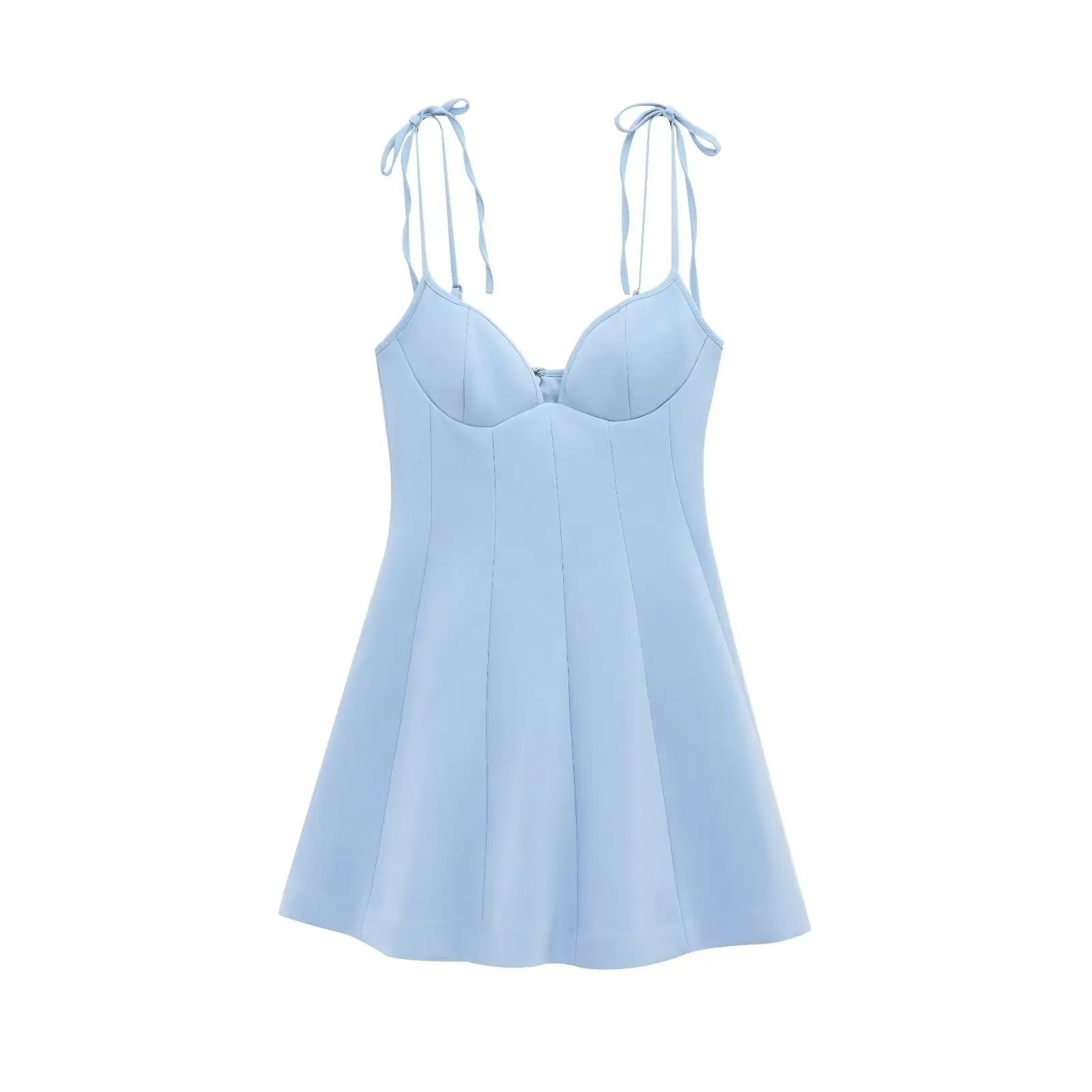 Taop&Za Women's 2025 Summer New Sweet Sexy Bowknot Suspender Short Dress 2888777
Taop&Za Women's 2025 Summer New Sweet Sexy Bowknot Suspender Short Dress 2888777