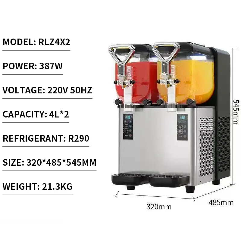 4L Snow Melter, Commercial Restaurant Beverage Machine, Street Vendor Milkshake and Ice Maker, Fully Automatic Stainless Steel S
4L Snow Melter, Commercial Restaurant Beverage Machine, Street Vendor Milkshake and Ice Maker, Fully Automatic Stainless Steel S