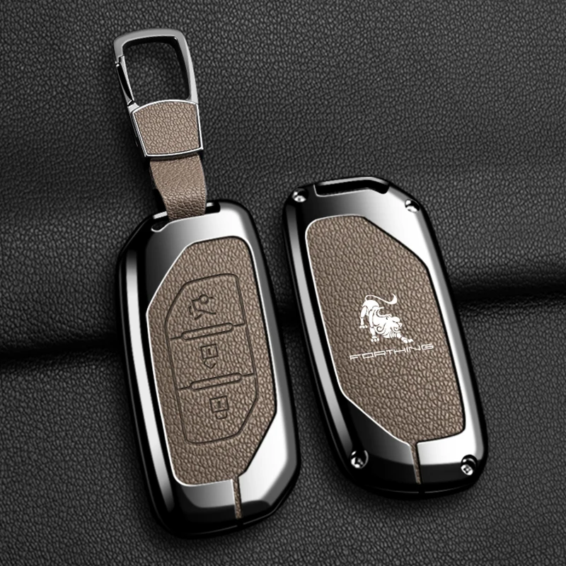 Zinc Alloy Leather Car Key Case Cover Shell Keychain Fob For Dongfeng Forthing Fengxing T5 EVO 2021 Protector Holder Accessories
Zinc Alloy Leather Car Key Case Cover Shell Keychain Fob For Dongfeng Forthing Fengxing T5 EVO 2021 Protector Holder Accessories