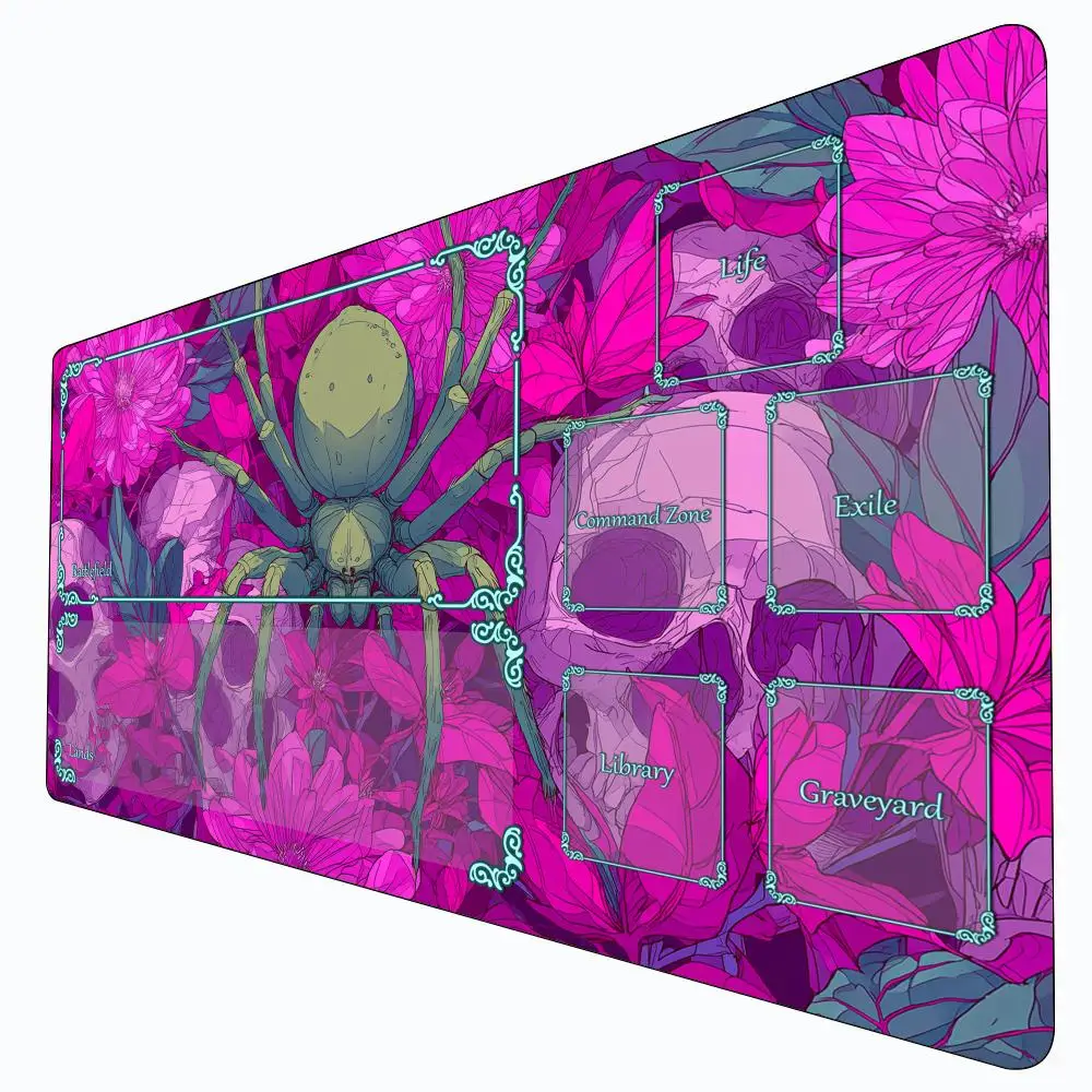 Poisonous spider and skulls MTG Playmat Magic Card Battle Mat Non-Slip Durable 35X60CM Commander playmat Board Game Mat for TCG
Poisonous spider and skulls MTG Playmat Magic Card Battle Mat Non-Slip Durable 35X60CM Commander playmat Board Game Mat for TCG