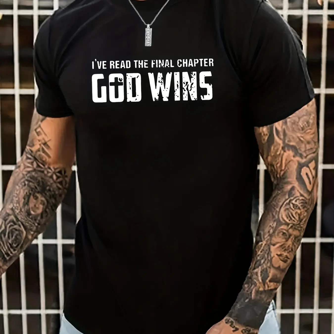 Fashionable men's new summer GOD WINS printed comfortable and breathable round neck T-shirt outdoor casual top
Fashionable men's new summer GOD WINS printed comfortable and breathable round neck T-shirt outdoor casual top