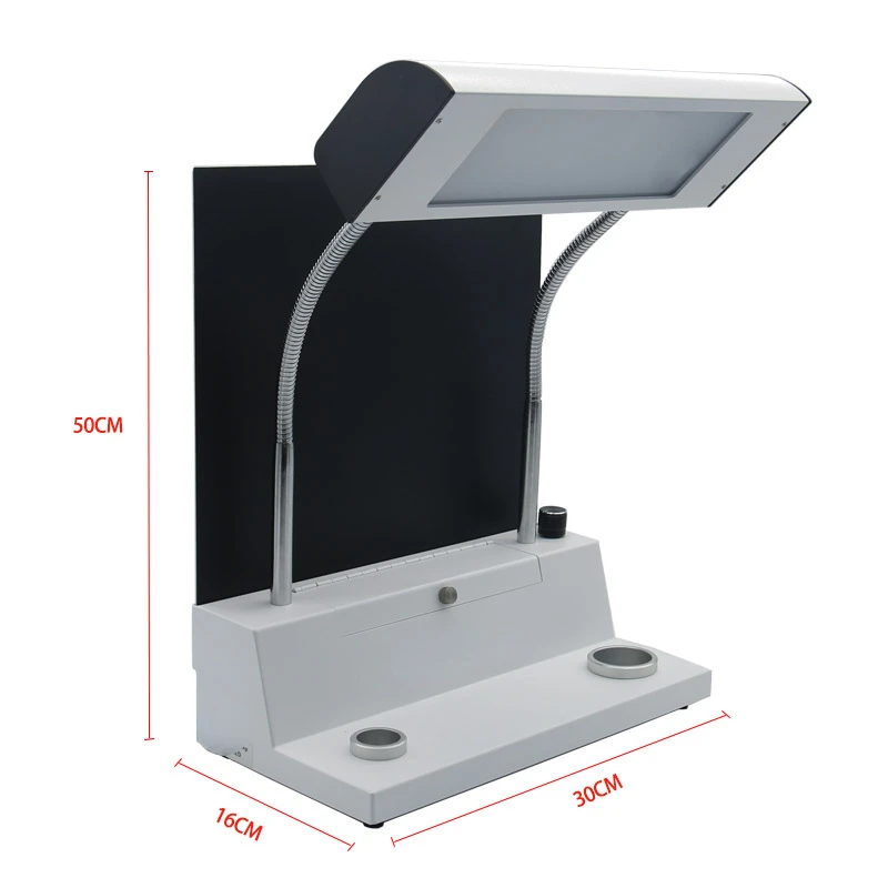 110-240V LED White Surface Light Source Desktop Gemstone Diamond Color Grading Lamp With All Accessories
110-240V LED White Surface Light Source Desktop Gemstone Diamond Color Grading Lamp With All Accessories