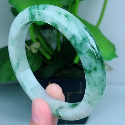 Natural Myanmar Jade Jade 54mm-62mm bracelet Princess jewelry bracelet send mom send girlfriend gift
Natural Myanmar Jade Jade 54mm-62mm bracelet Princess jewelry bracelet send mom send girlfriend gift