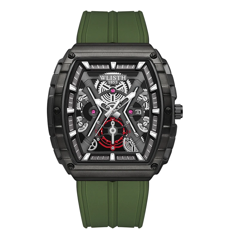 Men's Barrel-Shaped Quartz Watch Calendar Fashion Trend Sporty Men's Watch Stylish And Popular
Men's Barrel-Shaped Quartz Watch Calendar Fashion Trend Sporty Men's Watch Stylish And Popular