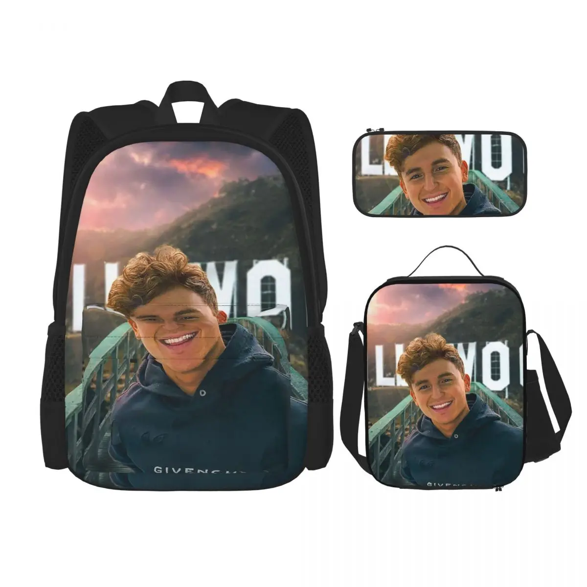 Caylus Backpacks Boys Girls Bookbag Children School Bags Kids Rucksack Lunch Bag Pen Bag Three-Piece Set
Caylus Backpacks Boys Girls Bookbag Children School Bags Kids Rucksack Lunch Bag Pen Bag Three-Piece Set