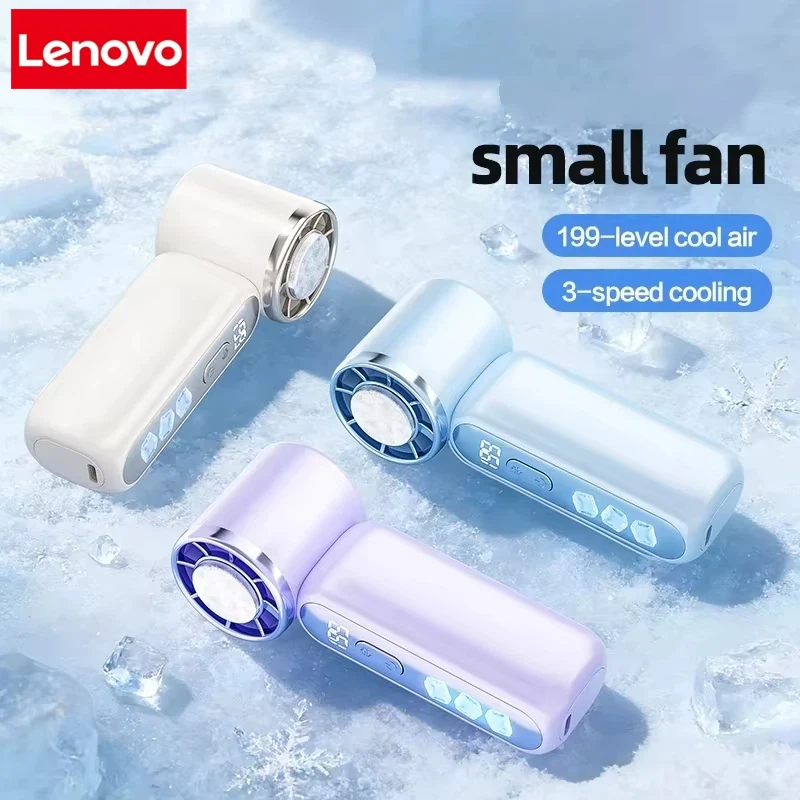 Lenovo Portable High Speed Cooling Handheld Fan 3000mAh Rechargeable 199 Wind Speeds Adjustable Foldable Air Cooling Turbo Fan
Lenovo Portable High Speed Cooling Handheld Fan 3000mAh Rechargeable 199 Wind Speeds Adjustable Foldable Air Cooling Turbo Fan