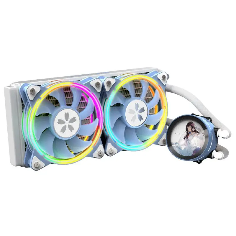 Joint customized model, BLING BLING / Flower Marriage ZC-240 high-value integrated water-cooled desktop
Joint customized model, BLING BLING / Flower Marriage ZC-240 high-value integrated water-cooled desktop