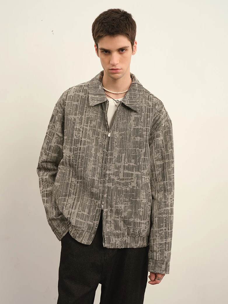 Мужская тонкая хлопковая куртка в американском стиле с полосками, двойной молнией и отложным воротником, осенне-зимняя верхняя одежда, повседневная, свободного кроя, из полиэстера
Мужская тонкая хлопковая куртка в американском стиле с полосками, двойной молнией и отложным воротником, осенне-зимняя верхняя одежда, повседневная, свободного кроя, из полиэстера