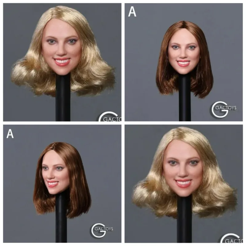 GC033 1/6 Europe Women Celebrity Head Sculpt Smiling Face Short Hair Head Carving for 12'' Action Figure Suntan Dolls Display
GC033 1/6 Europe Women Celebrity Head Sculpt Smiling Face Short Hair Head Carving for 12'' Action Figure Suntan Dolls Display