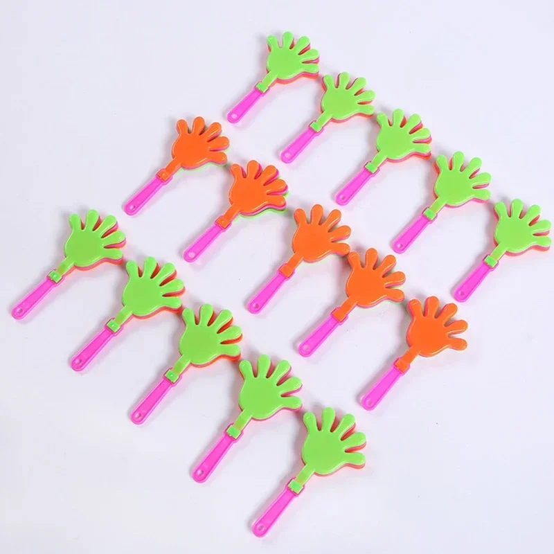10 Pcs Fashion Colorful Mini Hand Clapper Birthday Party Cheering Props Toys Party Favor Sound Noise Maker Pinata Filler Bags
10 Pcs Fashion Colorful Mini Hand Clapper Birthday Party Cheering Props Toys Party Favor Sound Noise Maker Pinata Filler Bags
