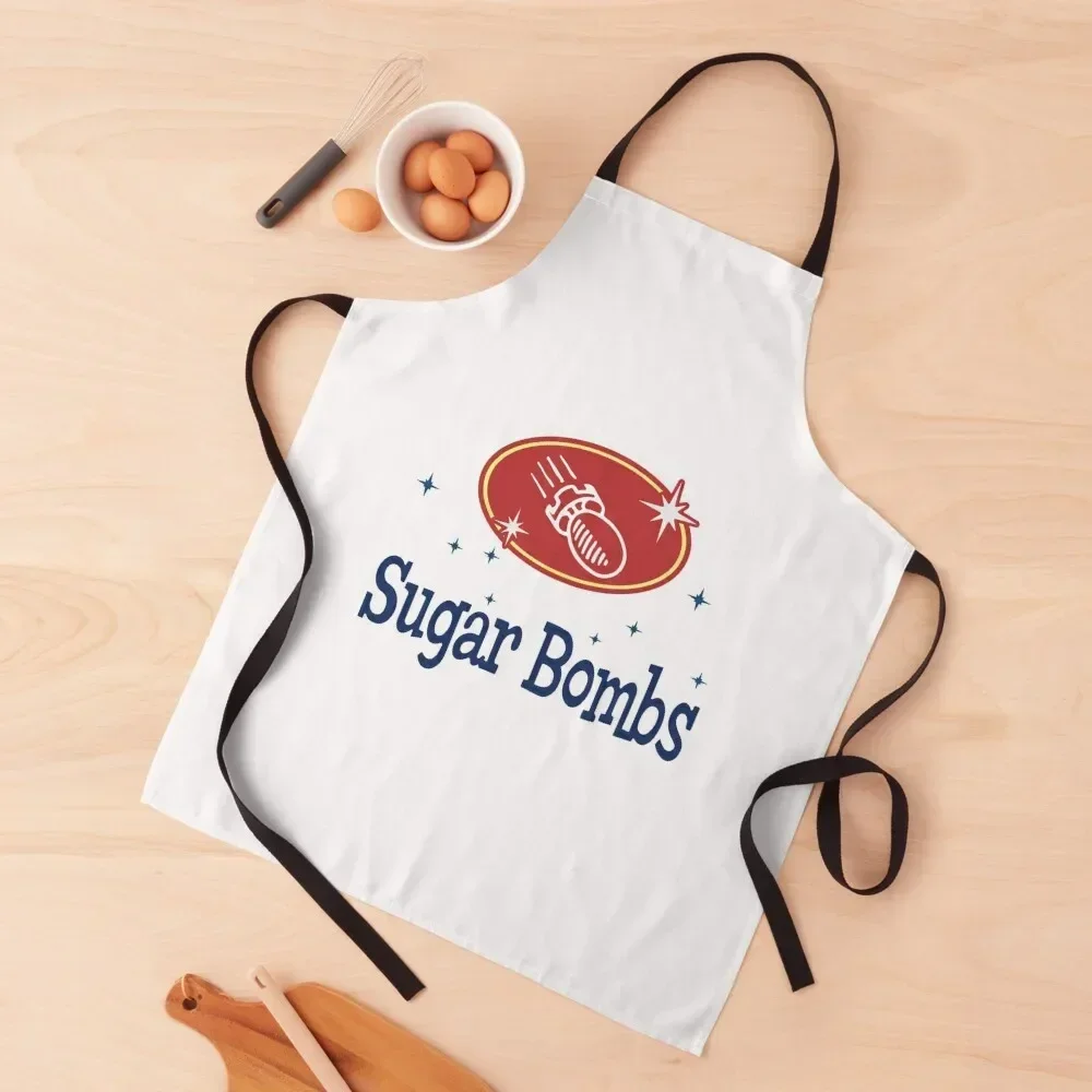 Sugar Bombs Logo (BlueandRed) Apron Women Kitchen For Cosmetologist Woman Work Apron
Sugar Bombs Logo (BlueandRed) Apron Women Kitchen For Cosmetologist Woman Work Apron