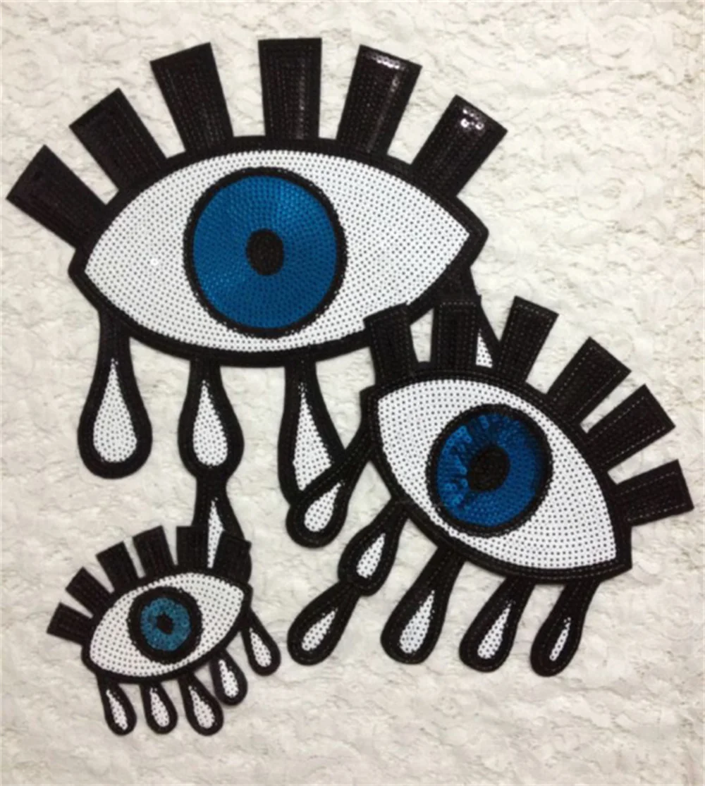 Mystic Eye Sequined Patches Cap Shoe Iron On Embroidered Cartoon Motif Appliques Diy Apparel Accessories Clothing Badge
Mystic Eye Sequined Patches Cap Shoe Iron On Embroidered Cartoon Motif Appliques Diy Apparel Accessories Clothing Badge