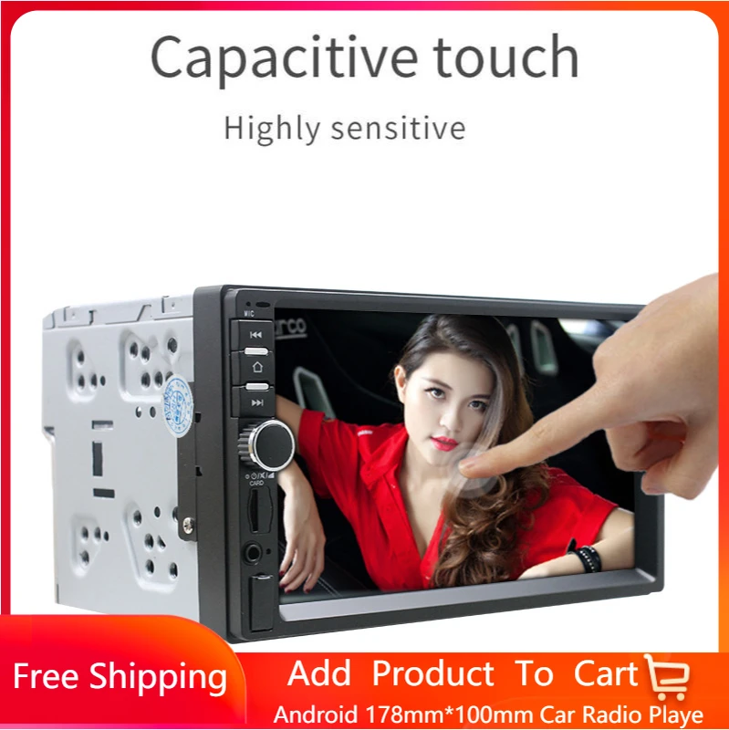 7 Inch Universal Front Panel:Android 11 178mm*100mm Car Radio Player Stereo Audio Stereo Radio WIFI RDS BT Car GPS Navigation
7 Inch Universal Front Panel:Android 11 178mm*100mm Car Radio Player Stereo Audio Stereo Radio WIFI RDS BT Car GPS Navigation
