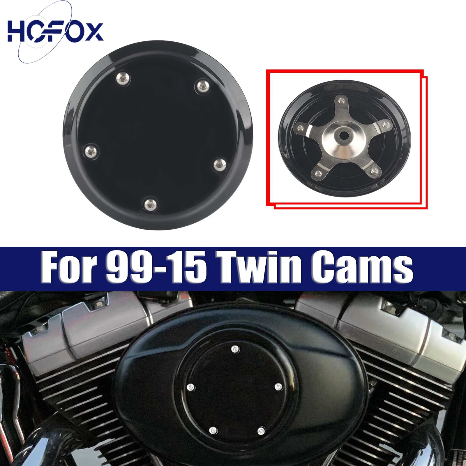 Fits For Harley-Davidson 99-15 Twin Cams Air Cleaner Insert Motorcycle Derby Timing Timer Cover 5 Holes Engine 103 Clutch Side
Fits For Harley-Davidson 99-15 Twin Cams Air Cleaner Insert Motorcycle Derby Timing Timer Cover 5 Holes Engine 103 Clutch Side