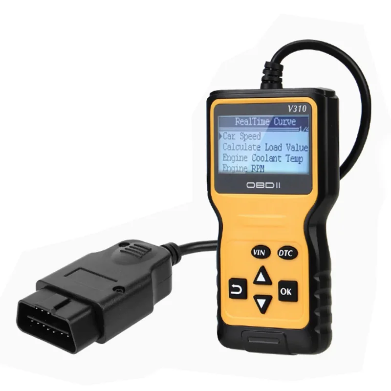 Считыватель кодов неисправностей для автомобиля V310 OBD2 сканер диагностический инструмент профессиональный тестер инструмент для ремонта автомобилей автомобильные аксессуары
Считыватель кодов неисправностей для автомобиля V310 OBD2 сканер диагностический инструмент профессиональный тестер инструмент для ремонта автомобилей автомобильные аксессуары