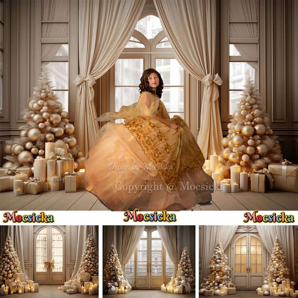 Christmas Tree New Year Golden Backdrop Candle Gift Window Photography Background Booth Curtain Decor Kids Family Portrait Photo
Christmas Tree New Year Golden Backdrop Candle Gift Window Photography Background Booth Curtain Decor Kids Family Portrait Photo