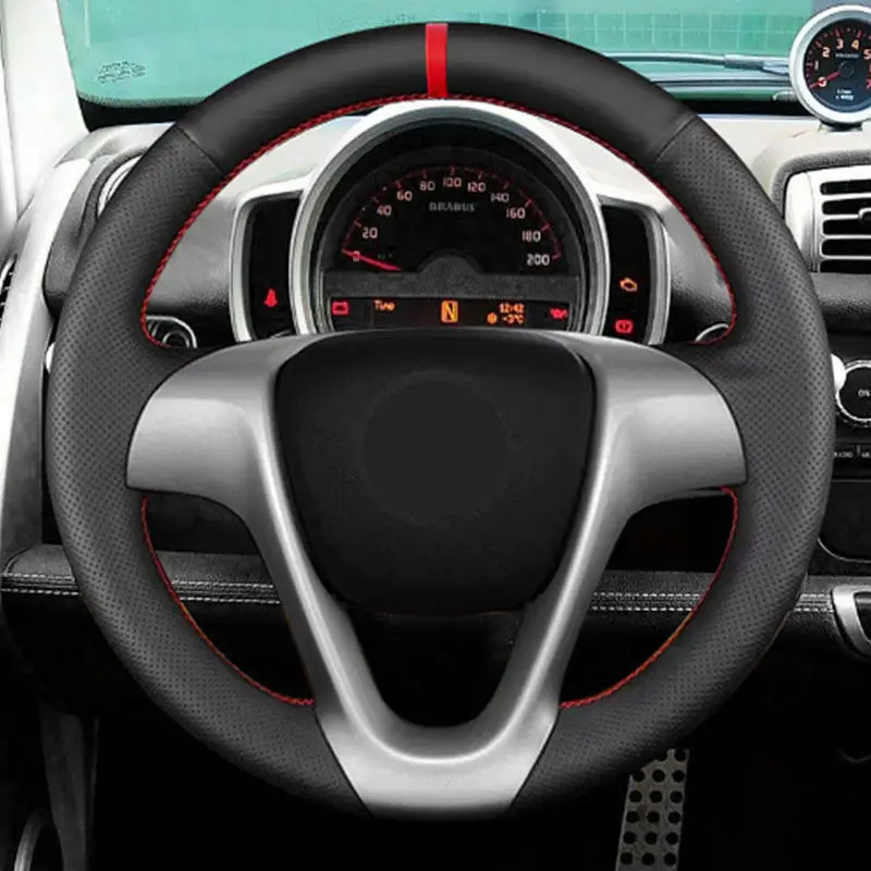 Перфорированный кожаный чехол на руль автомобиля для Mercedes Bnez Smart Fortwo 2009-2013 Smart Forjeremy 2013
Перфорированный кожаный чехол на руль автомобиля для Mercedes Bnez Smart Fortwo 2009-2013 Smart Forjeremy 2013