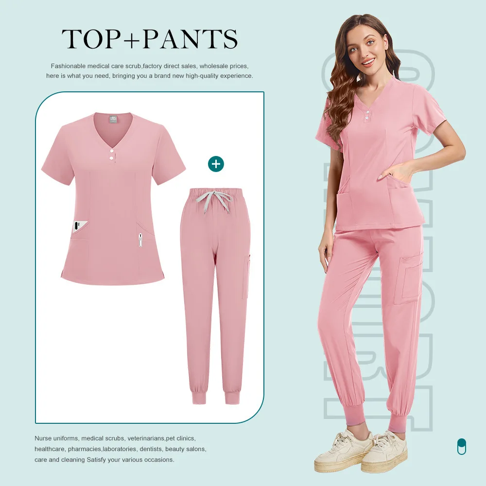 Comfortable Elastic Quick Drying Short Sleeved Doctor's Work Uniform Set For Male And Female Medical Staff, Hand Washing Clothes
Comfortable Elastic Quick Drying Short Sleeved Doctor's Work Uniform Set For Male And Female Medical Staff, Hand Washing Clothes