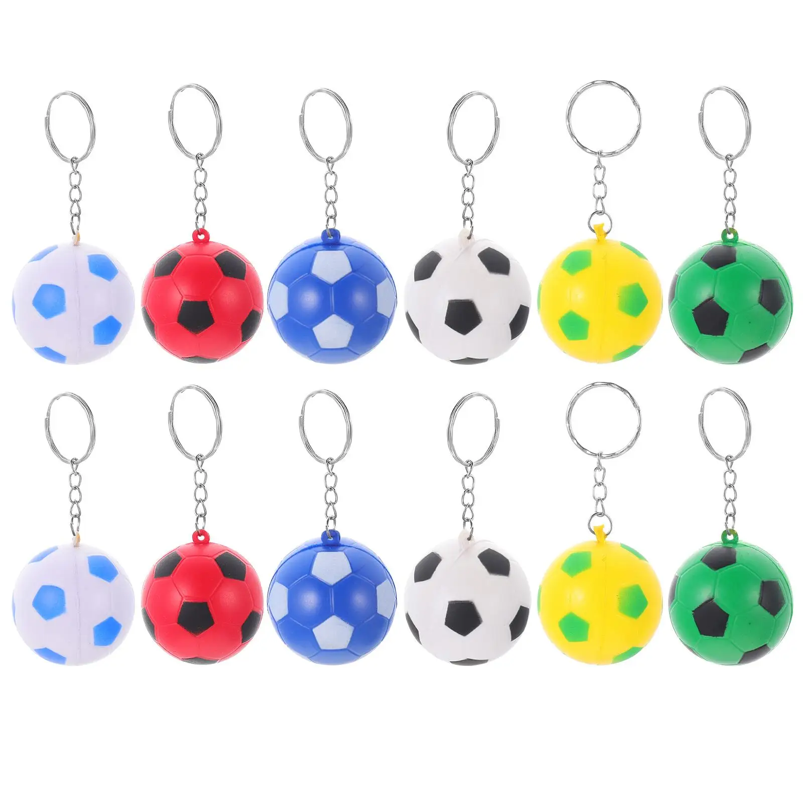 12 Pcs 4CM PU Foam Exquisite Soccer Design Decorative Bag Pendant Compact Kids Bag Key Chain Pendant
12 Pcs 4CM PU Foam Exquisite Soccer Design Decorative Bag Pendant Compact Kids Bag Key Chain Pendant