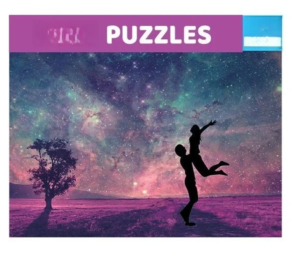 1000 Pieces Jigsaw Puzzle Couple in Love Under Cosmic Night Sky Stress Reducing Toys Holiday gift Perfect for DIY Creative
1000 Pieces Jigsaw Puzzle Couple in Love Under Cosmic Night Sky Stress Reducing Toys Holiday gift Perfect for DIY Creative