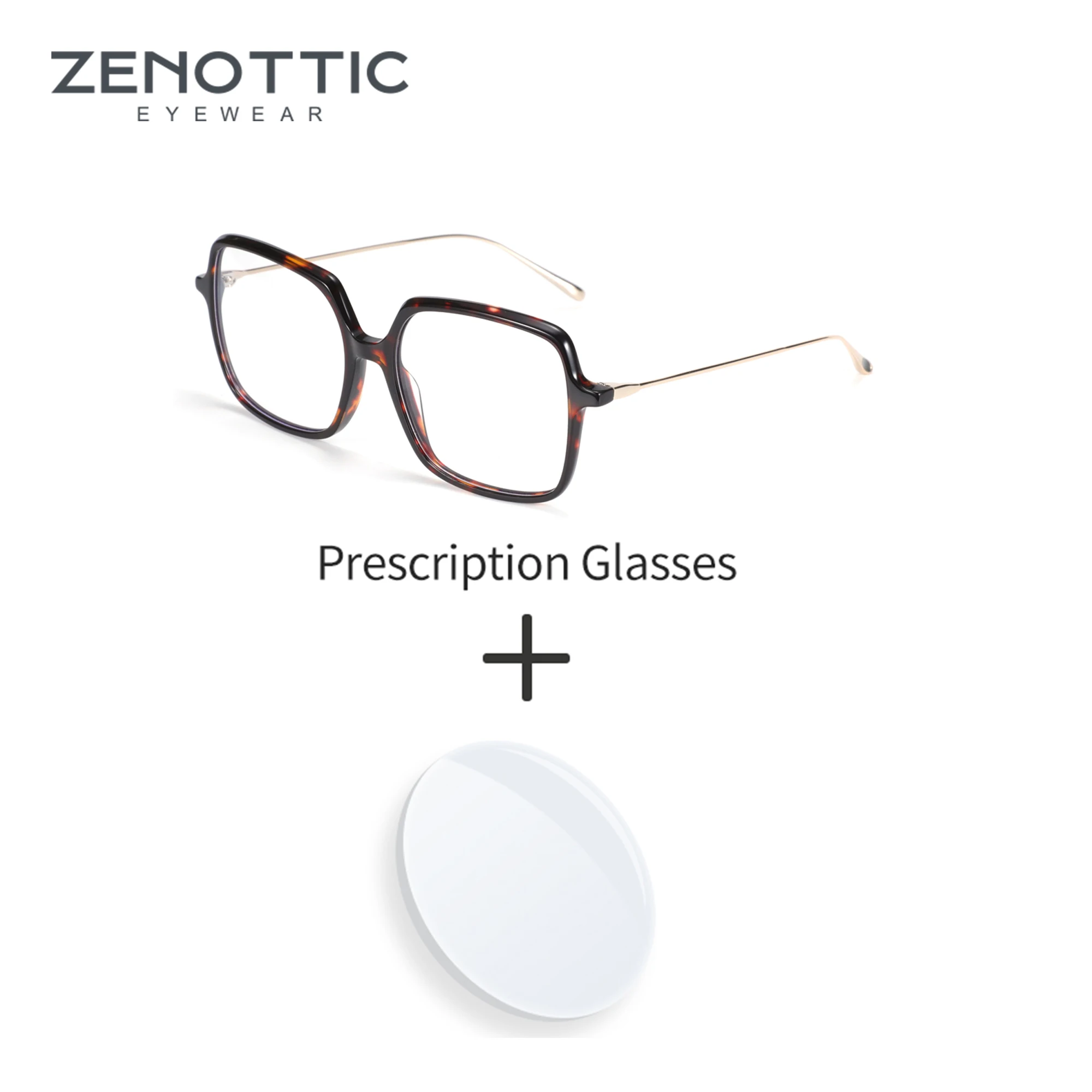ZENOTTIC Ultra Lightweight Prescription glasses Acetate Progressive Optical Eyeglasses for Women Square Anti Blue Light Eyewear
ZENOTTIC Ultra Lightweight Prescription glasses Acetate Progressive Optical Eyeglasses for Women Square Anti Blue Light Eyewear