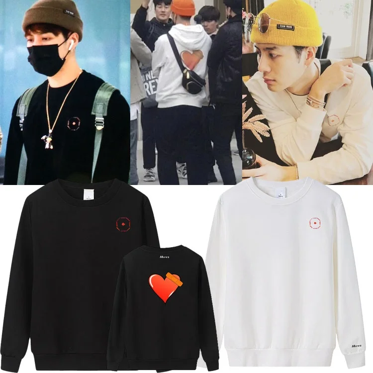 GOT7 Wang Junkai Bullet to the Heart Album round Neck Sweatshirt Supporter Uniform Korean Style Cotton Comfortable Fit
GOT7 Wang Junkai Bullet to the Heart Album round Neck Sweatshirt Supporter Uniform Korean Style Cotton Comfortable Fit