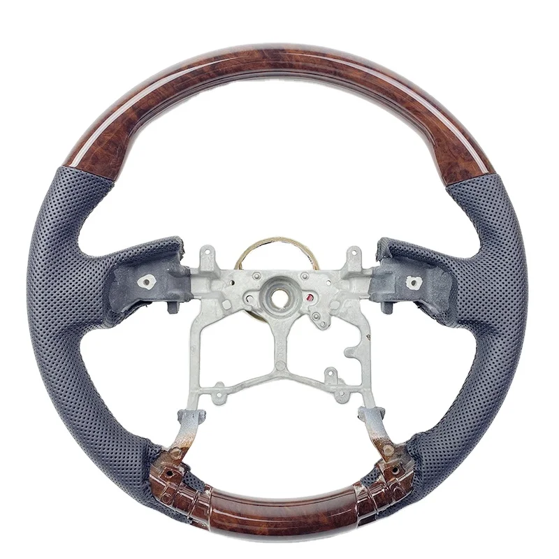 Customized Wooden Black Beige Steering Wheel for Land Cruiser Prado FJ150 Hot Sale Car Interior Accessories Without airbags
Customized Wooden Black Beige Steering Wheel for Land Cruiser Prado FJ150 Hot Sale Car Interior Accessories Without airbags