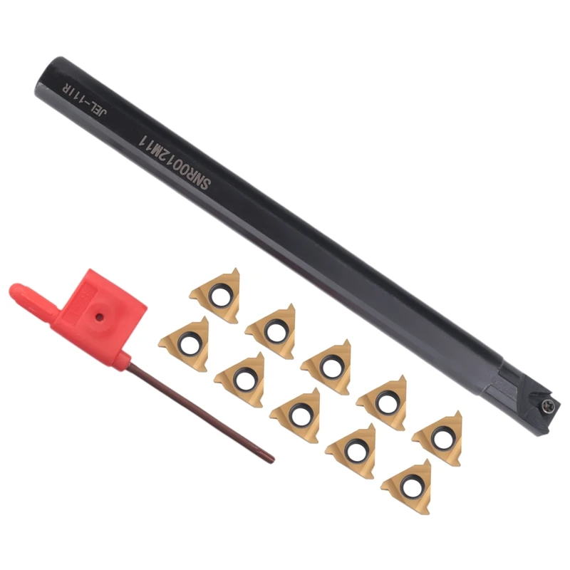 Internal Thread Tool Kit Support SNL0012M11 CNC Machining Turning Tools With 11ER AG60 Suit MMT11IR
Internal Thread Tool Kit Support SNL0012M11 CNC Machining Turning Tools With 11ER AG60 Suit MMT11IR